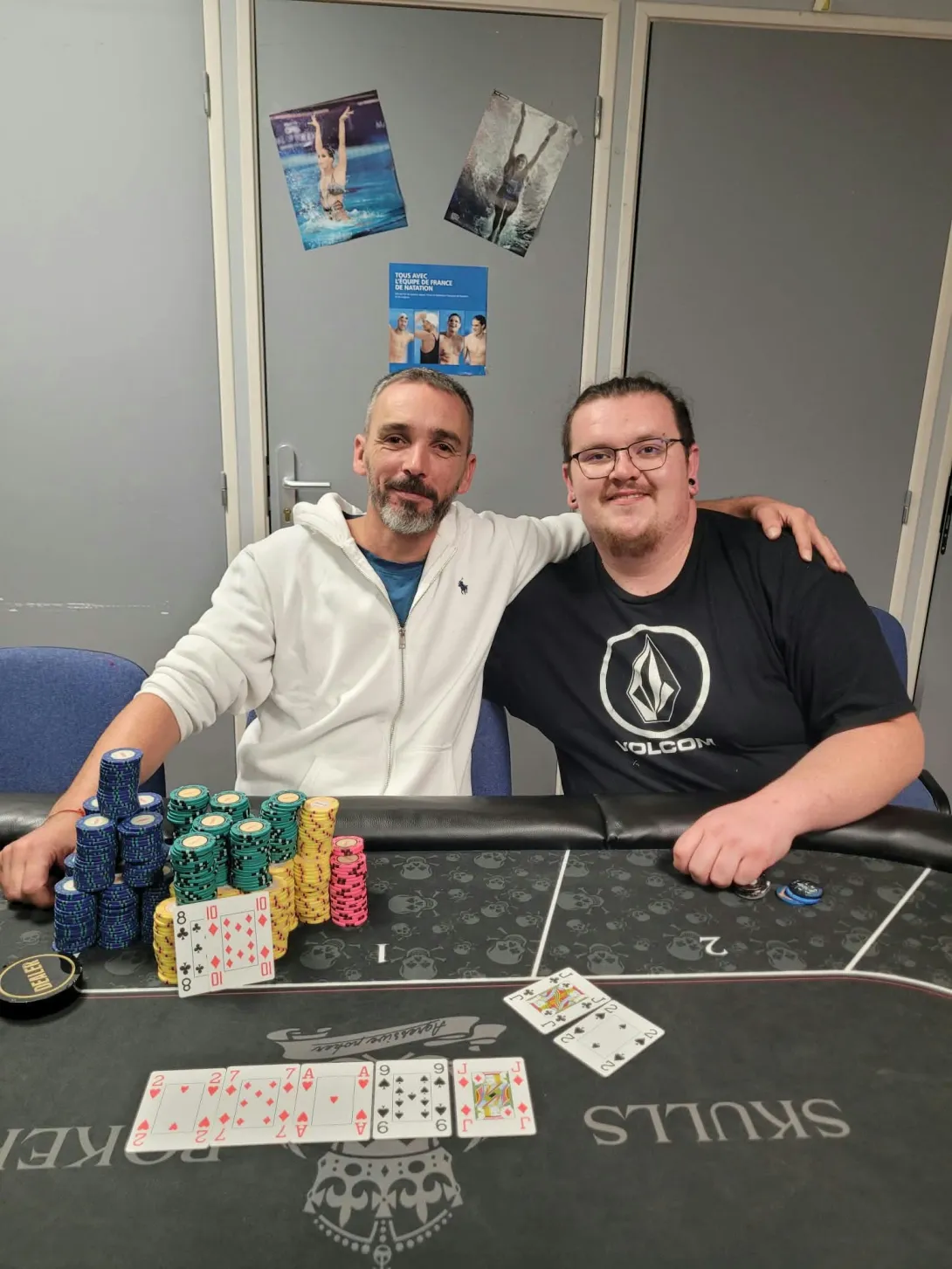 Michel et son runner up Thorvik